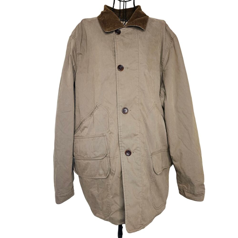 NAUTICA Tan Sportswear Vintage COAT Men's XL